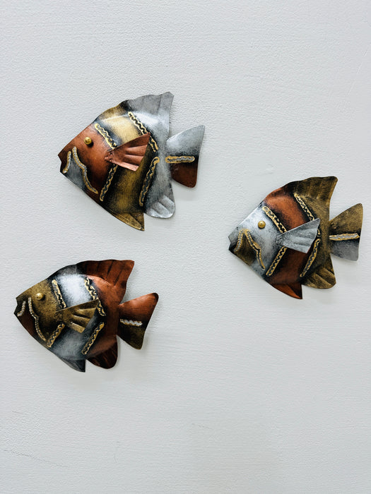 Poisson à bannière unique - Cuivre