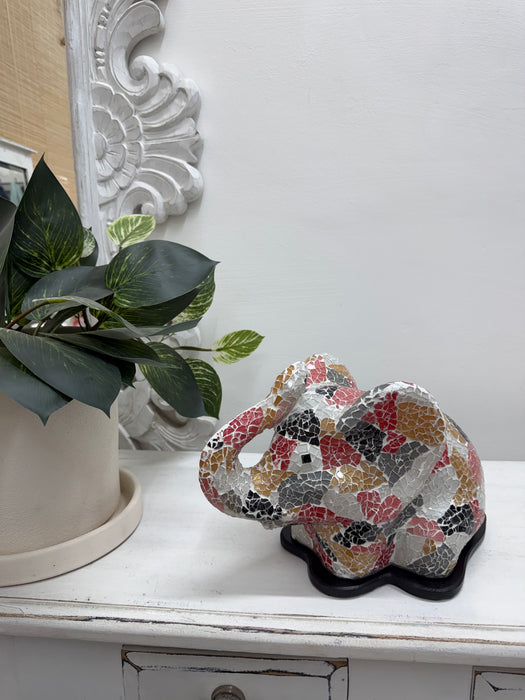 Mosaic Elephant Lamp - Mix
