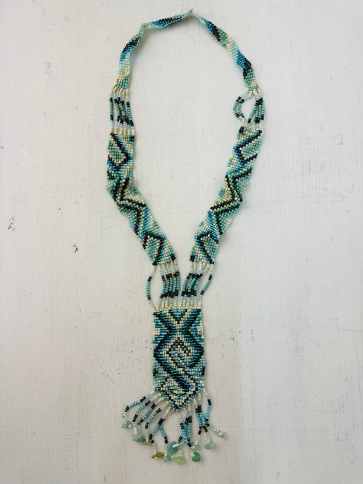 Melita Necklace - Aqua Blue ~ ALL JEWELLERY 3 FOR 2