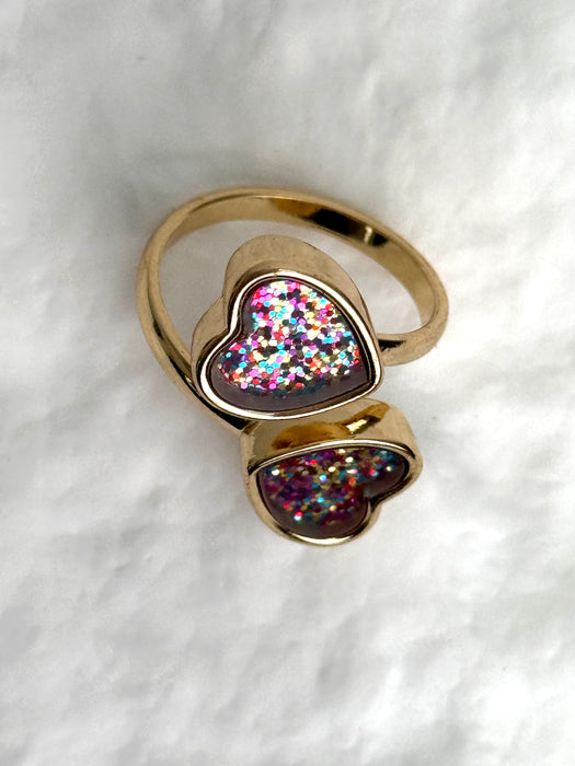 Double Heart Ring