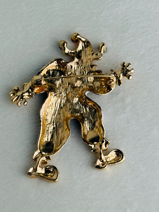 Harlequin Brooch