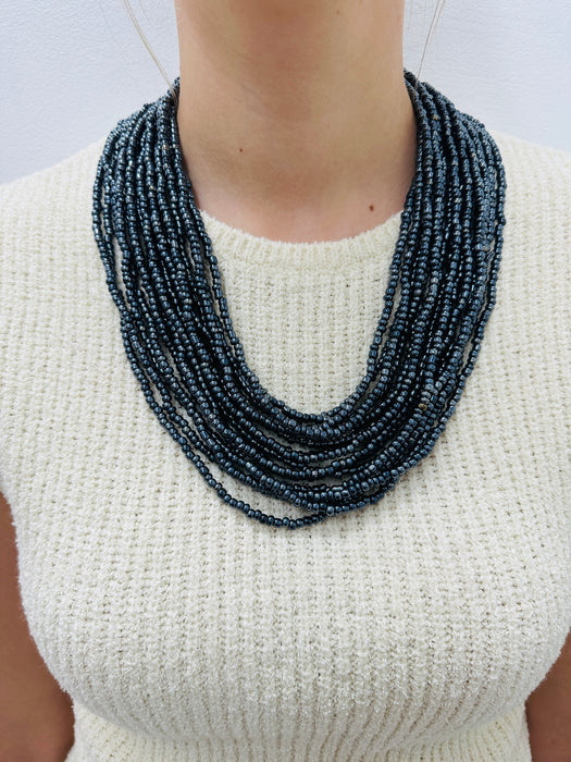 Adornia Necklace - Gunmetal ~ ALL JEWELLERY 3 FOR 2