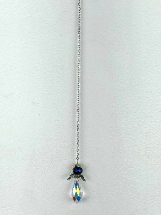 Hanging Crystal Angel Ornament