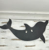 aerial view of base mosaic dolphin