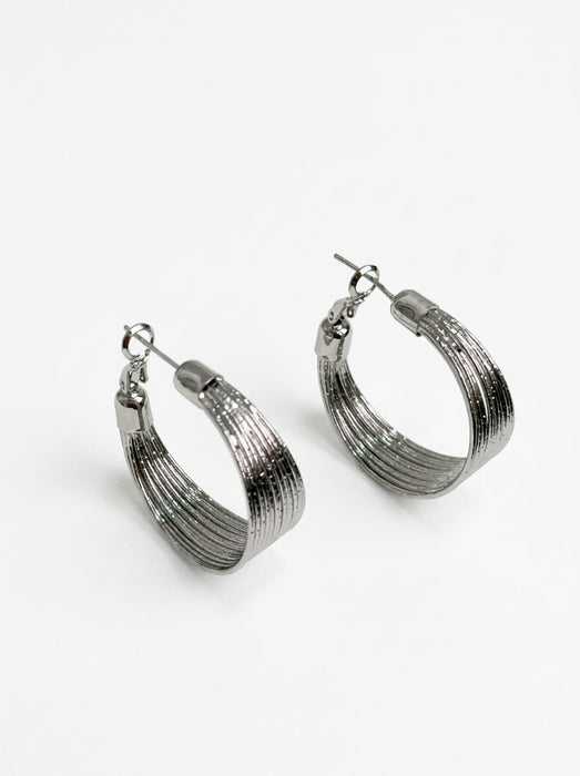 Emani Earrings - Silver