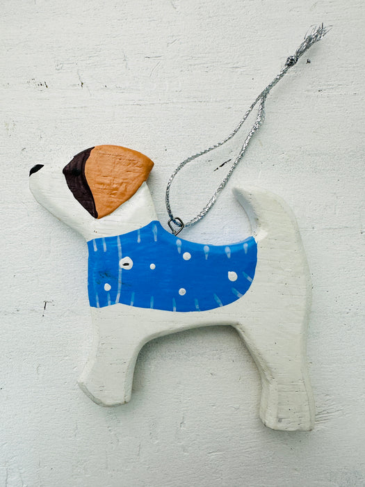 Hanging Christmas Decoration - Dog