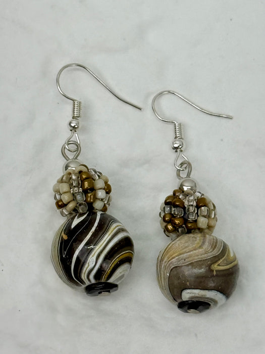 Candy Earrings - Cream