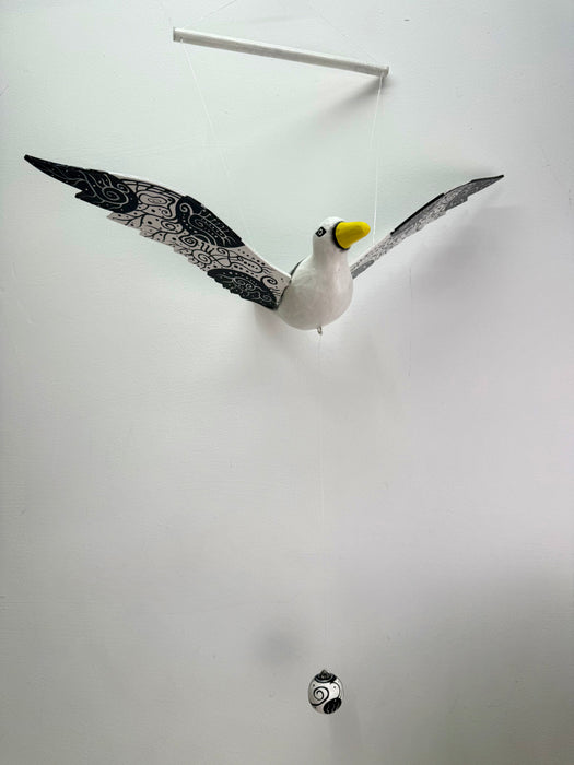 Crazy Flying Seagull