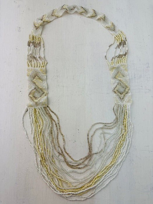 Otonia Necklace - Cream White ~ ALL JEWELLERY 3 FOR 2