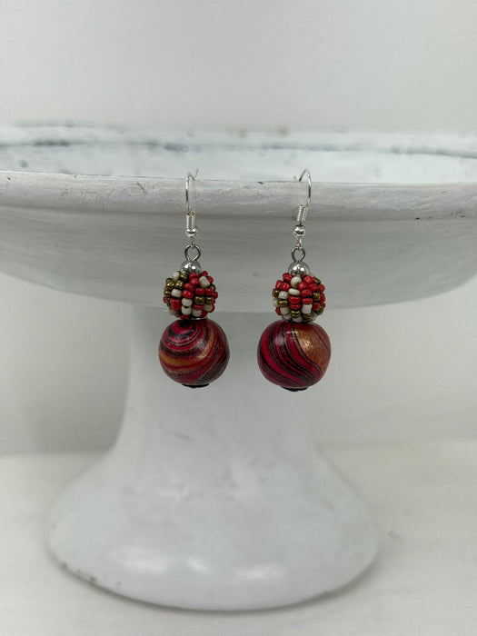 Candy Earrings - Chilli