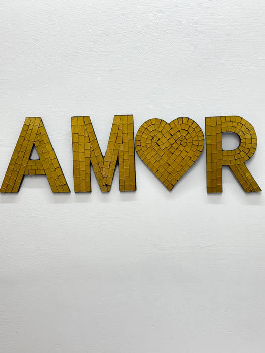 Mosaic Amor - Gold