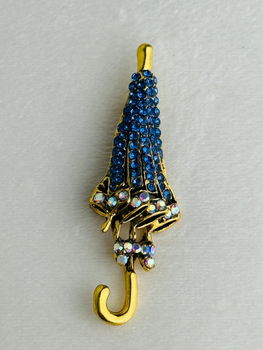 Umbrella Brooch