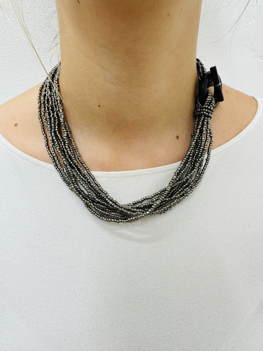 Florence Necklace - Silver Metallic ~ ALL JEWELLERY 3 FOR 2
