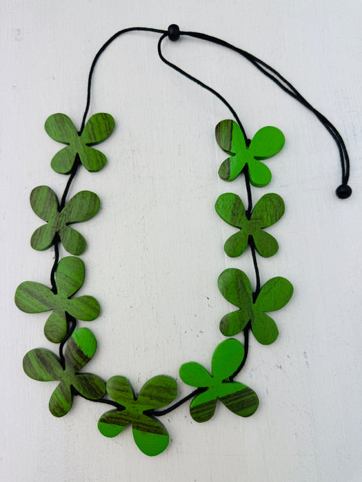 Papilio Necklace - Green  ~ ALL JEWELLERY 3 FOR 2