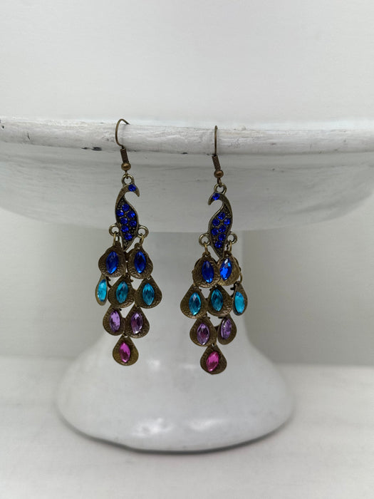 Peacock Earrings