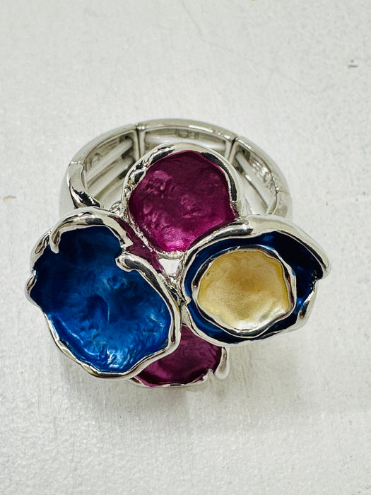 Brioni Ring - Multi ~ ALL JEWELLERY 3 FOR 2