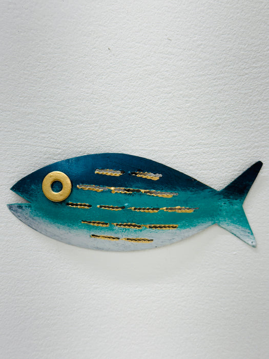 Single Striped Aqua Fish