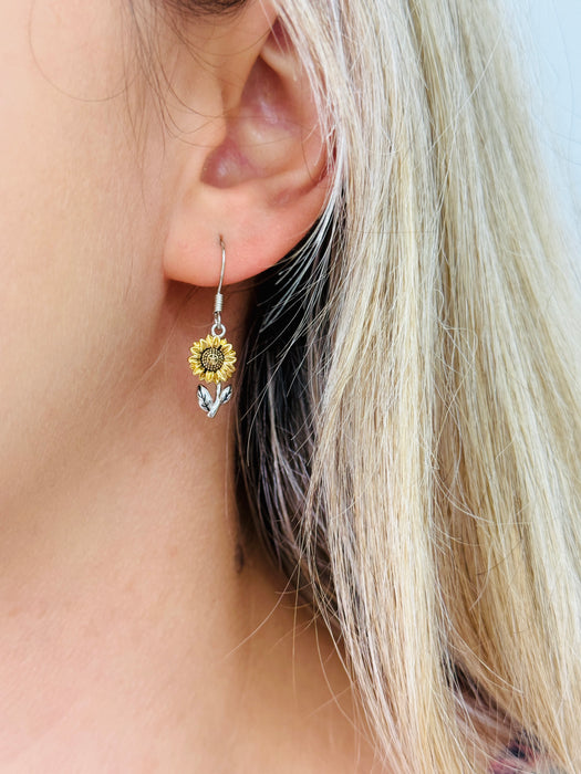 Sunflower Earrings
