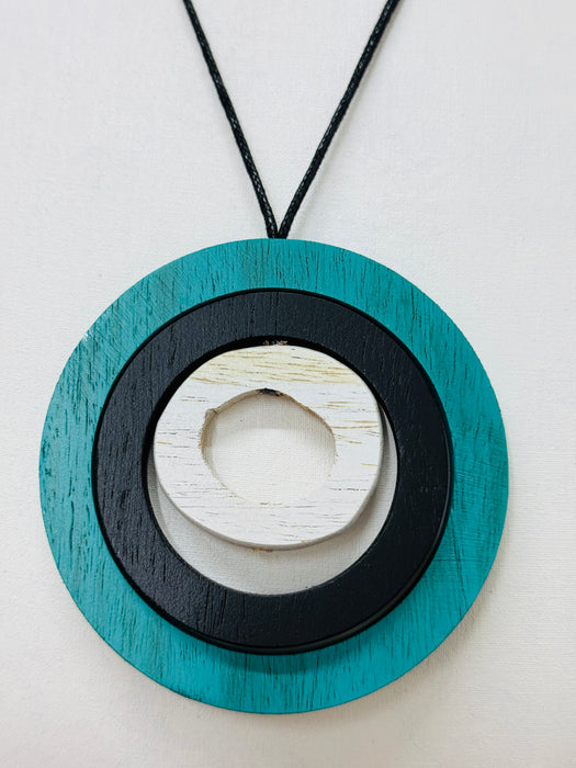 Madoka Necklace - Turquoise  ~ ALL JEWELLERY 3 FOR 2