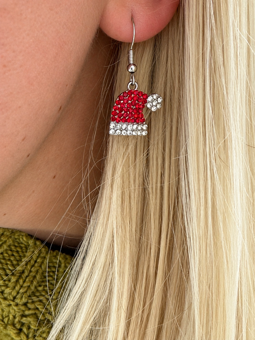 Santa Hat Earrings