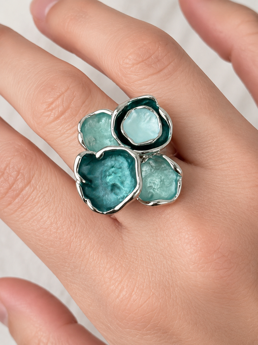 Brioni Ring - Türkis