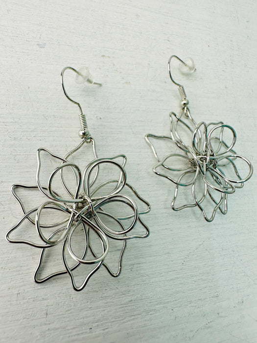 Anfisa Earrings - Silver ~ ALL JEWELLERY 3 FOR 2