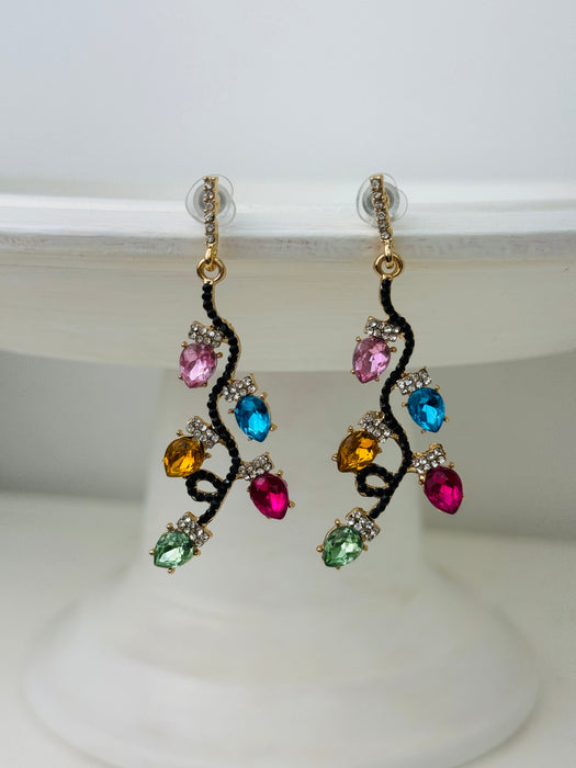 Christmas Lights Earrings