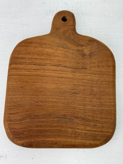 Mini Teak Wood Serving Board – Round Edge