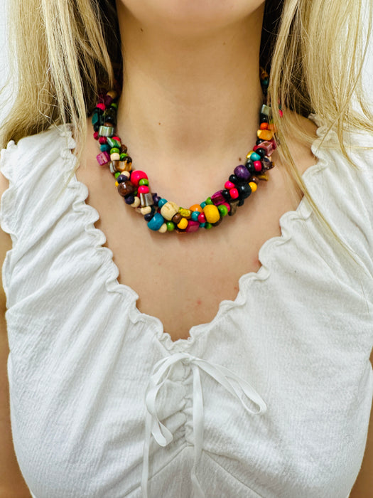 Siena Necklace - Multi ~ ALL JEWELLERY 3 FOR 2
