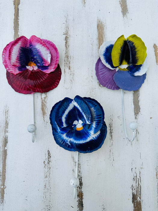 Pansy Hook - Blue