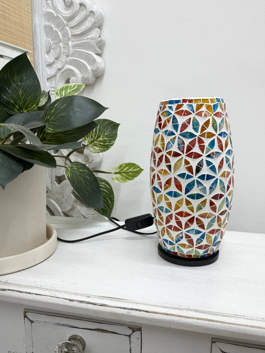 Mosaic Flower Lamp - Multicolour