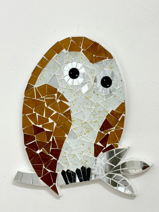 Mosaic Barn Owl