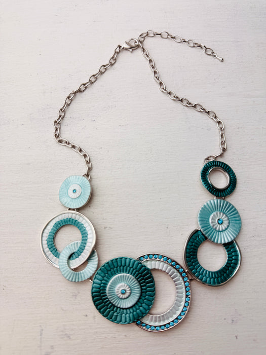 Frona Necklace - Turquoise ~ ALL JEWELLERY 3 FOR 2