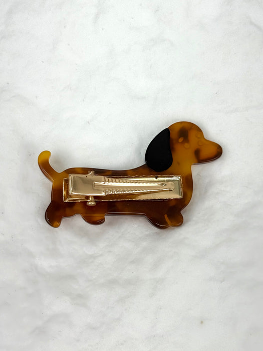Dachshund Hair Clip