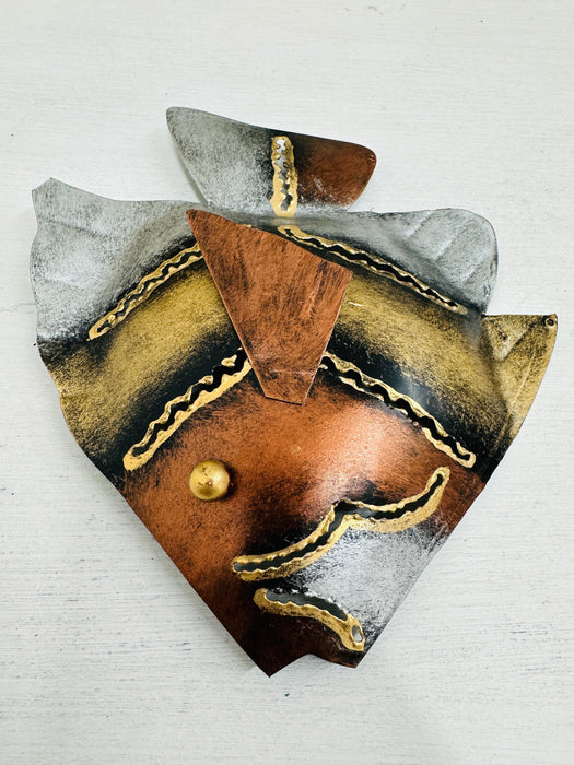 Poisson à bannière unique - Cuivre