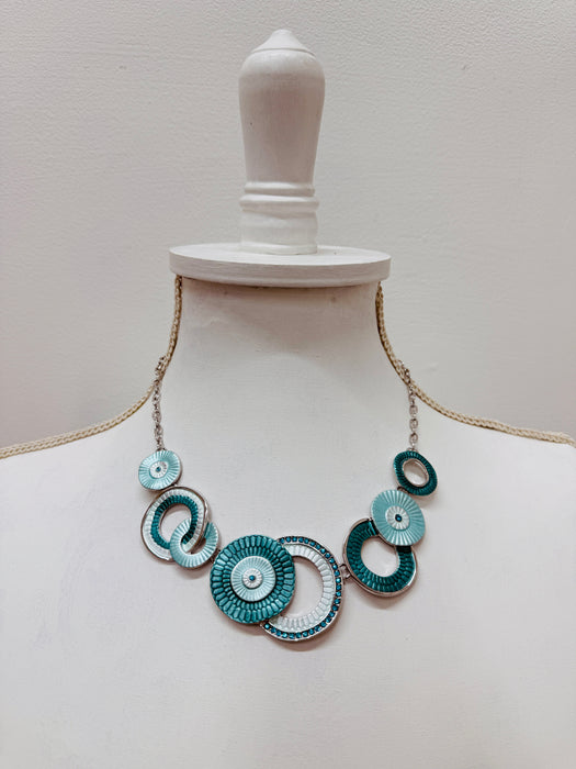 Frona Necklace - Turquoise ~ ALL JEWELLERY 3 FOR 2