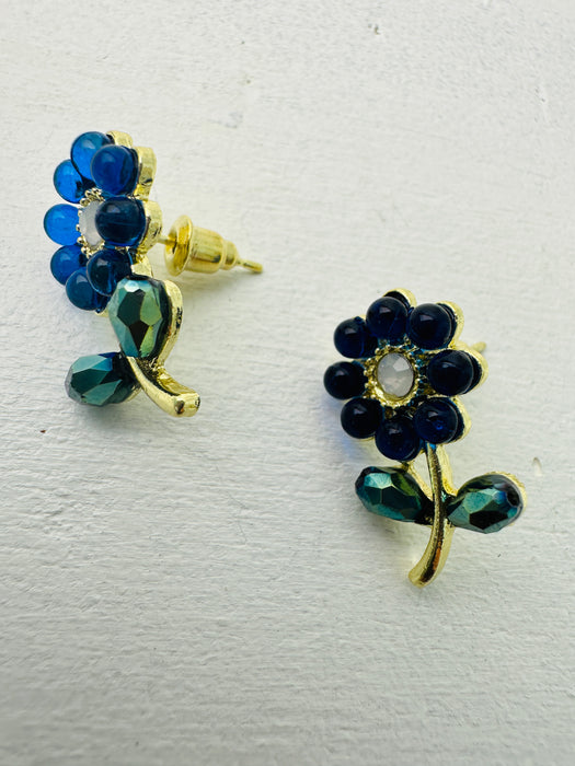 Azula Earrings - Blue ~ ALL JEWELLERY 3 FOR 2