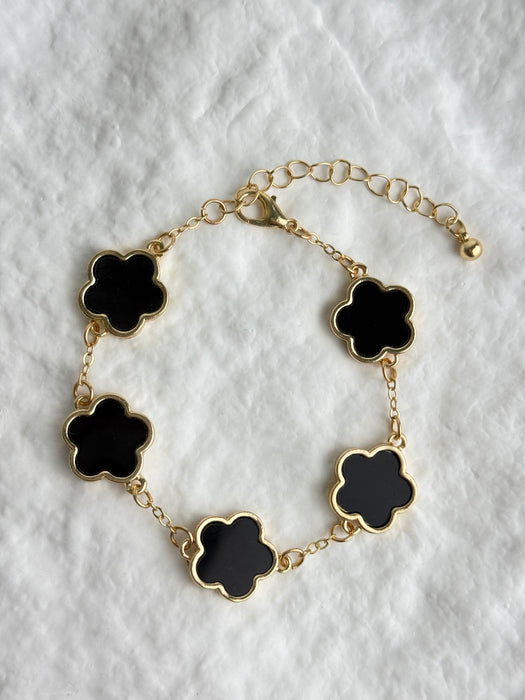 Trèfle Bracelet - Black