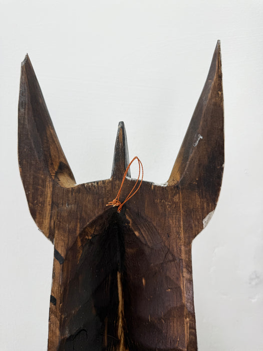 Wood Mask - Zebra Large