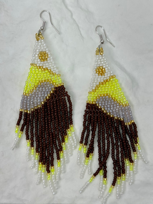 Linda Earrings - Chocolate