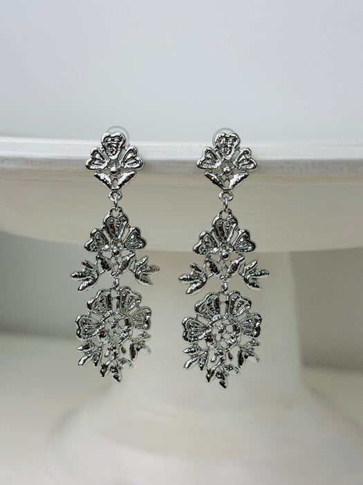 Celeste Earrings - Silver
