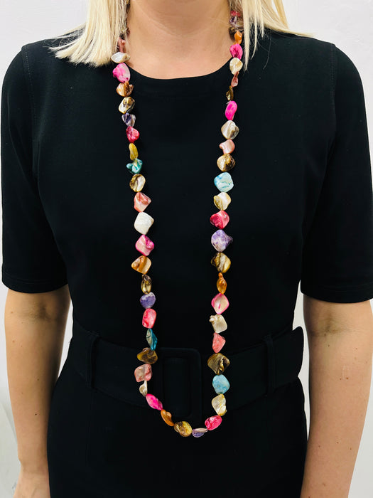 Nola Necklace Long - Multi