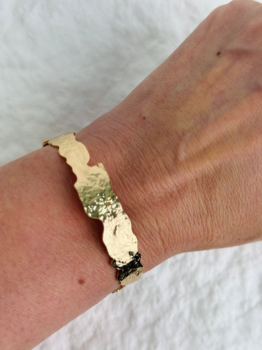 Belva Cuff Bracelet - Gold