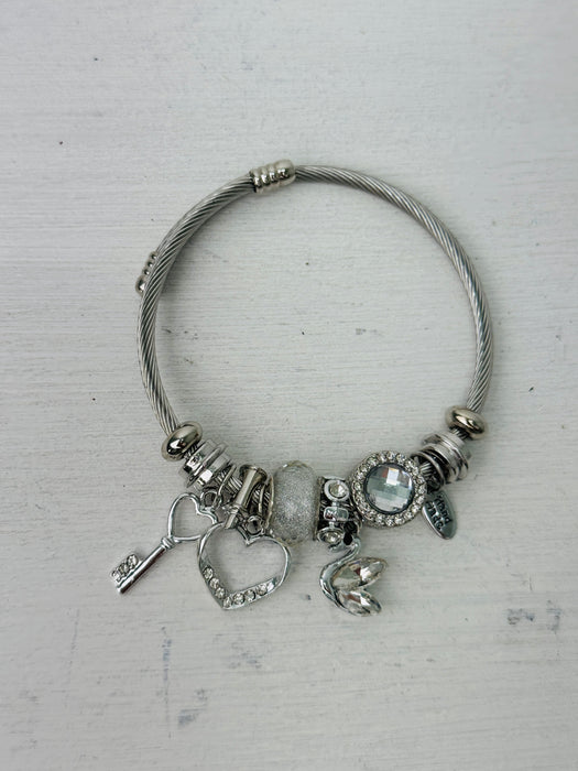 Deya Bracelet - Clear Crystal