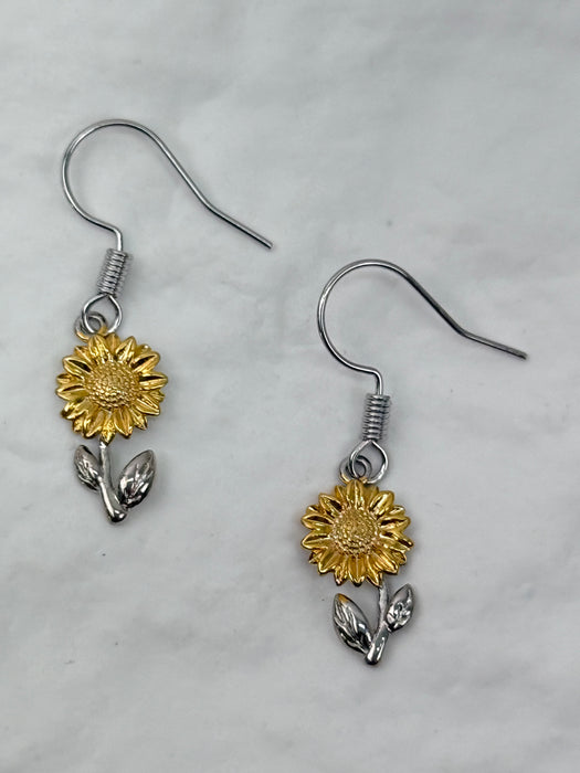 Sunflower Earrings