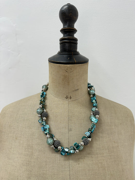 Mira Necklace - Turquoise ~ ALL JEWELLERY 3 FOR 2