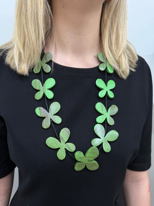 Papilio Necklace - Green  ~ ALL JEWELLERY 3 FOR 2