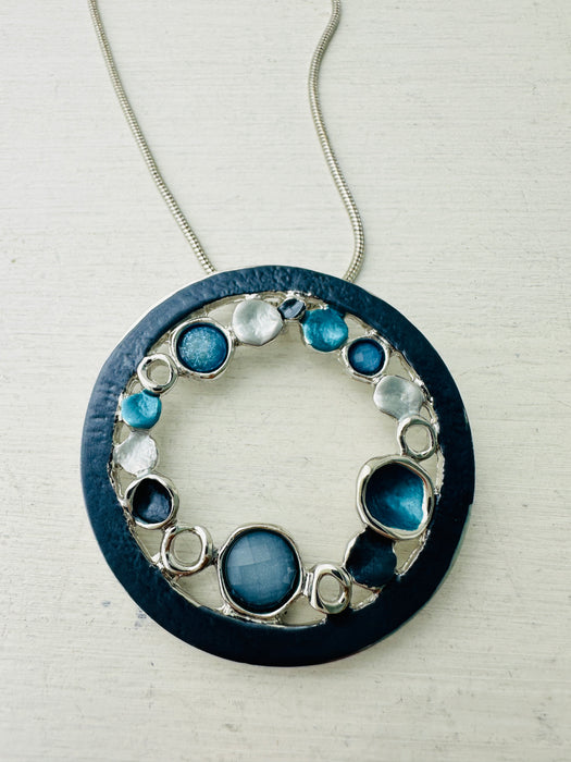 Pama Necklace -  Blue ~ ALL JEWELLERY 3 FOR 2