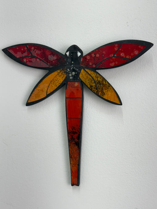 Mosaic Dragonfly - Red