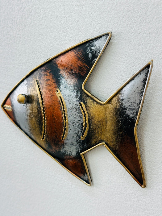 Single Zebra Fish - Copper